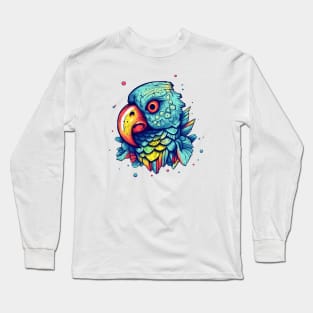 Parrot colormix Long Sleeve T-Shirt